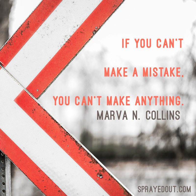 Quote on Making Mistakes