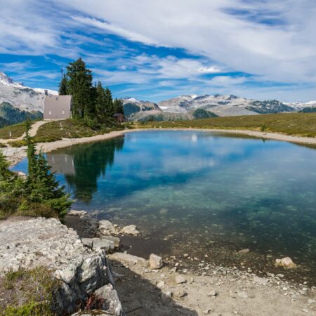 Elfin Lakes in Garibaldi Provincial Park in Squamish, Canada