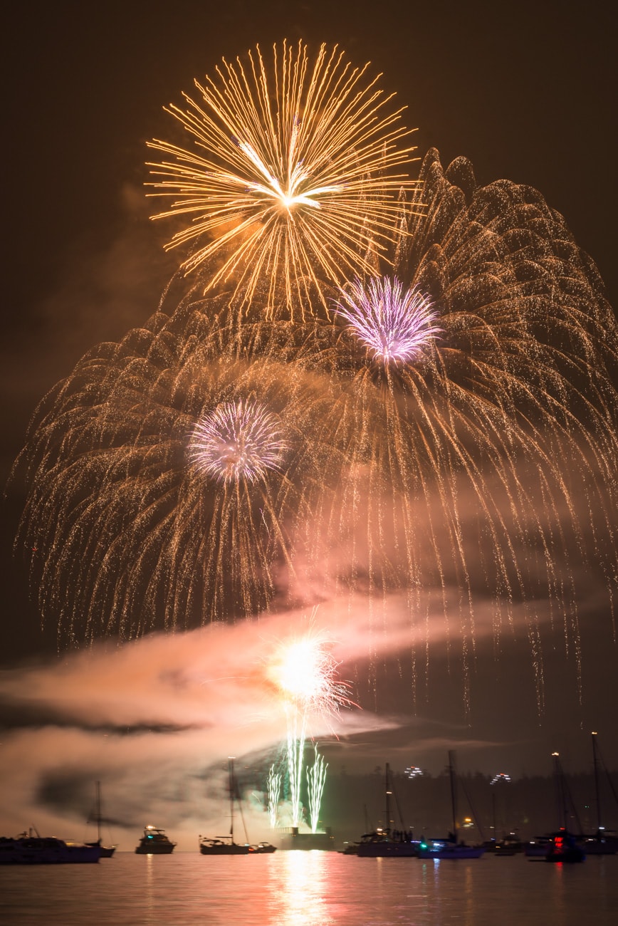 Team United Kingdom Fireworks in Honda Celebration of Light in 2017